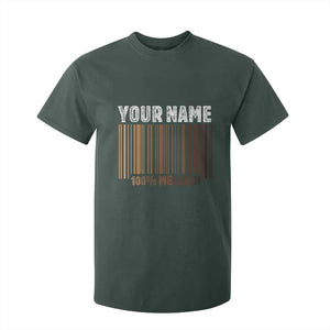 Personalized Gifts Black Pride T Shirt For Kid Custom Name Melanin BLM African History Gift TS10 Dark Forest Green Print Your Wear