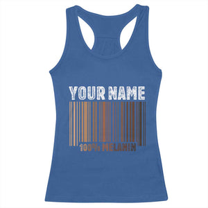 Personalized Gifts Black Pride Racerback Tank Top Custom Name Melanin BLM African History Gift TS10 Royal Blue Print Your Wear