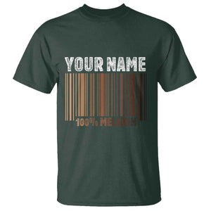 Personalized Gifts Black Pride T Shirt Custom Name Melanin BLM African History Gift TS10 Dark Forest Green Print Your Wear