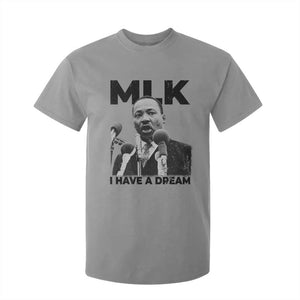 Martin Luther King T Shirt For Kid I Have A Dream MLK Black History Month TS10 Sport Gray Print Your Wear
