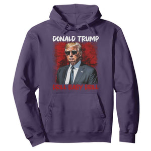 Trump Liberation Day Hoodie Drill Baby Drill Oilrig Oilfield TS10 Purple Print Your Wear