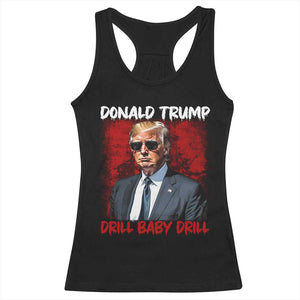 Trump Liberation Day Racerback Tank Top Drill Baby Drill Oilrig Oilfield TS10 Black Print Your Wear