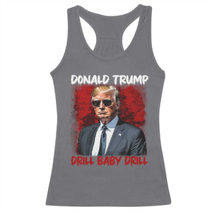 Trump Liberation Day Racerback Tank Top Drill Baby Drill Oilrig Oilfield TS10 Charcoal Print Your Wear