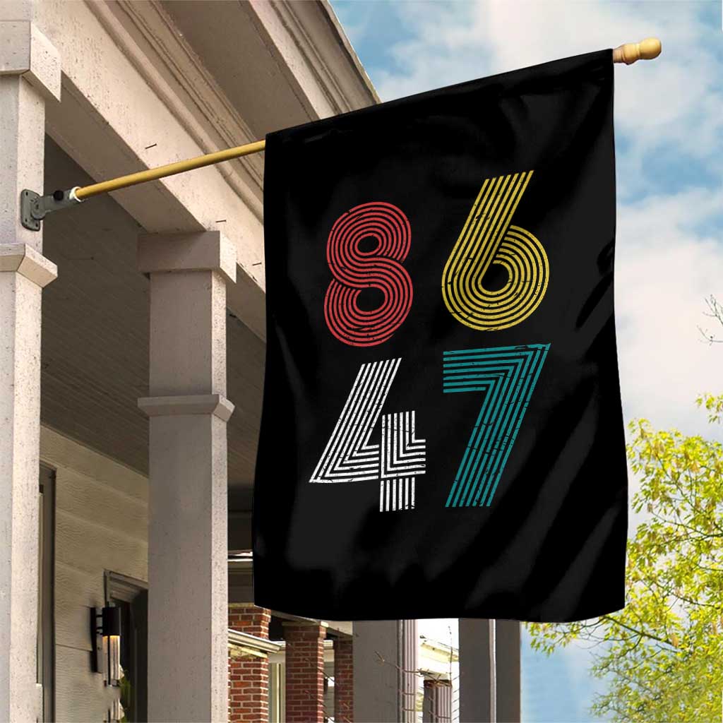 Retro 8647 Garden Flag Classic Retro Vintage 80s Subtle FDT TS10 Print Your Wear