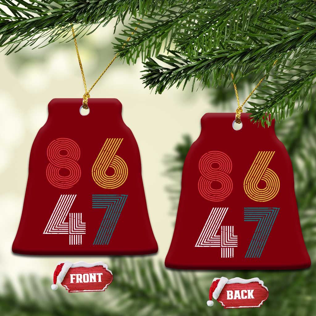 Retro 8647 Ceramic Ornament Classic Retro Vintage 80s Subtle FDT TS10 Print Your Wear