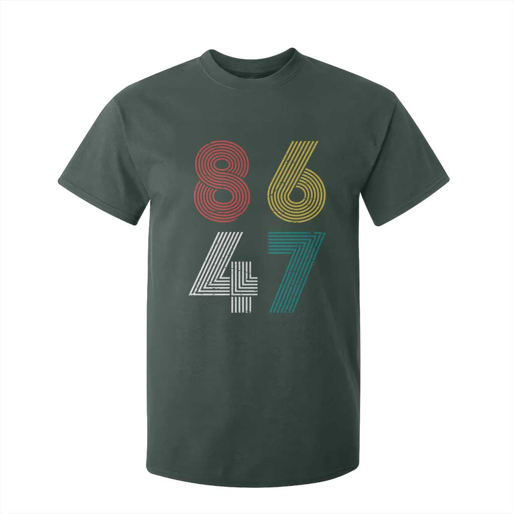 Retro 8647 T Shirt For Kid Classic Retro Vintage 80s Subtle FDT TS10 Dark Forest Green Print Your Wear