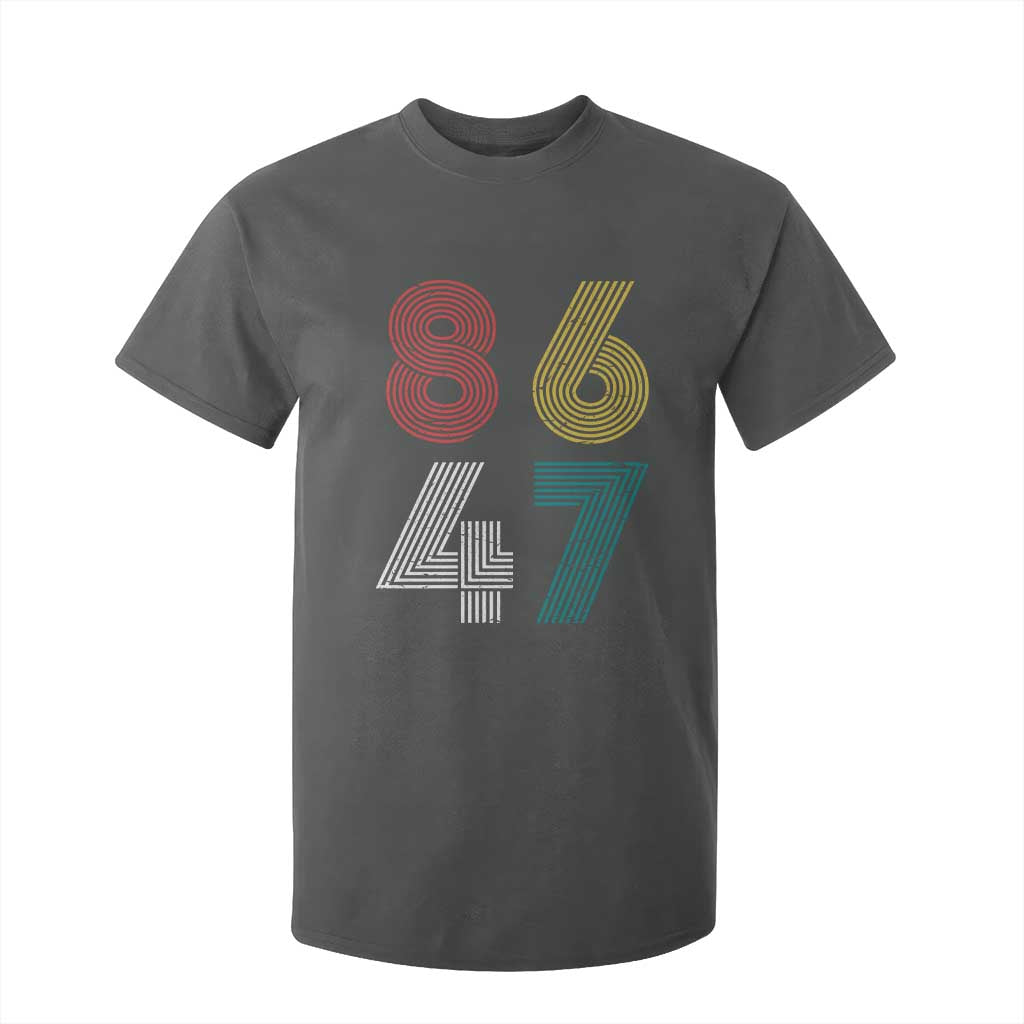Retro 8647 T Shirt For Kid Classic Retro Vintage 80s Subtle FDT TS10 Dark Heather Print Your Wear
