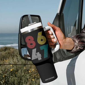 Retro 8647 Tumbler With Handle Classic Retro Vintage 80s Subtle FDT TS10 Print Your Wear