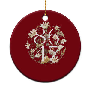 Retro 8647 Ceramic Ornament Subtle FDT Wild Flower Aesthetic TS10 1pc Red Print Your Wear