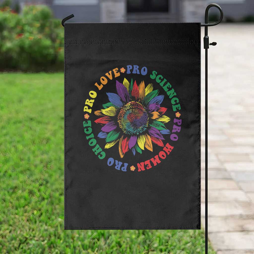 Pro Choice Women Rights Garden Flag Equal Rights Multicolored Flowers TS10 Print Your Wear