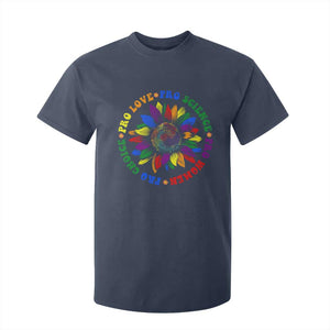 Pro Choice Women Rights T Shirt For Kid Equal Rights Multicolored Flowers TS10 Navy Print Your Wear