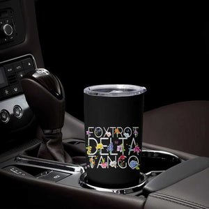 Subtle FDT Floral Tumbler Cup Foxtrot Delta Tango Flower Resist TS10 Print Your Wear