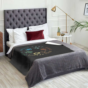 Earth Day Environment Throw Blanket Save Bees Rescue Animals Recycle Plastic TS10 Print Your Wear