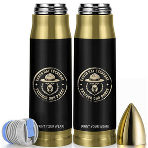 Earth Day Protect Our Parks Bullet Tumbler Vintage Retro Bear TS10 Black Print Your Wear