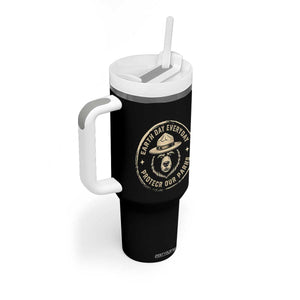 Earth Day Protect Our Parks Tumbler With Handle Vintage Retro Bear TS10 Print Your Wear