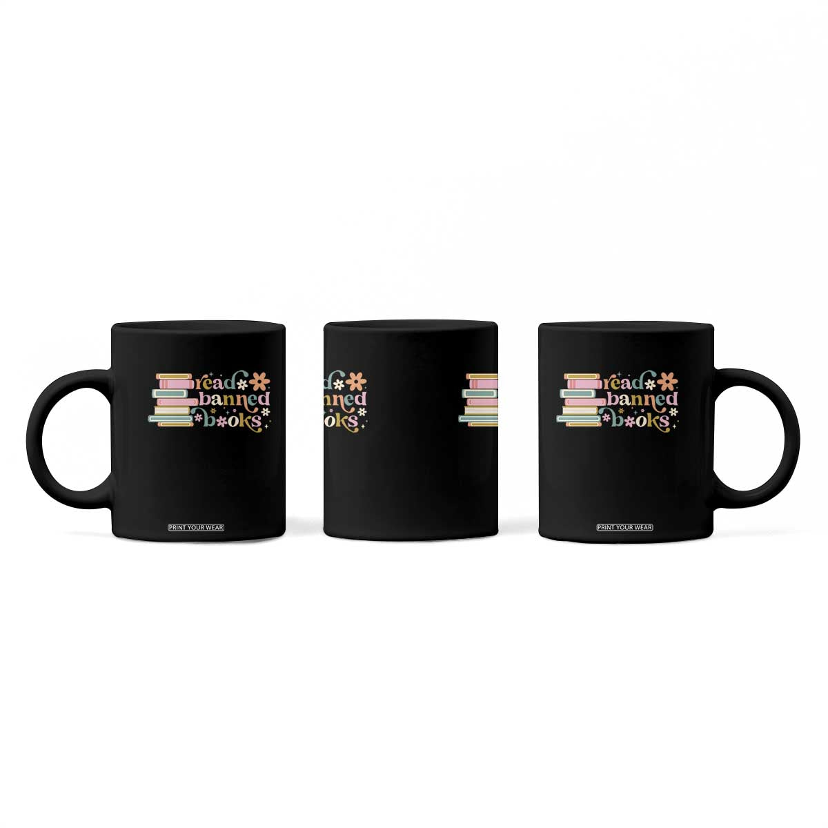 Vintage Read Banned Books Coffee Mug TS10 Print Your Wear