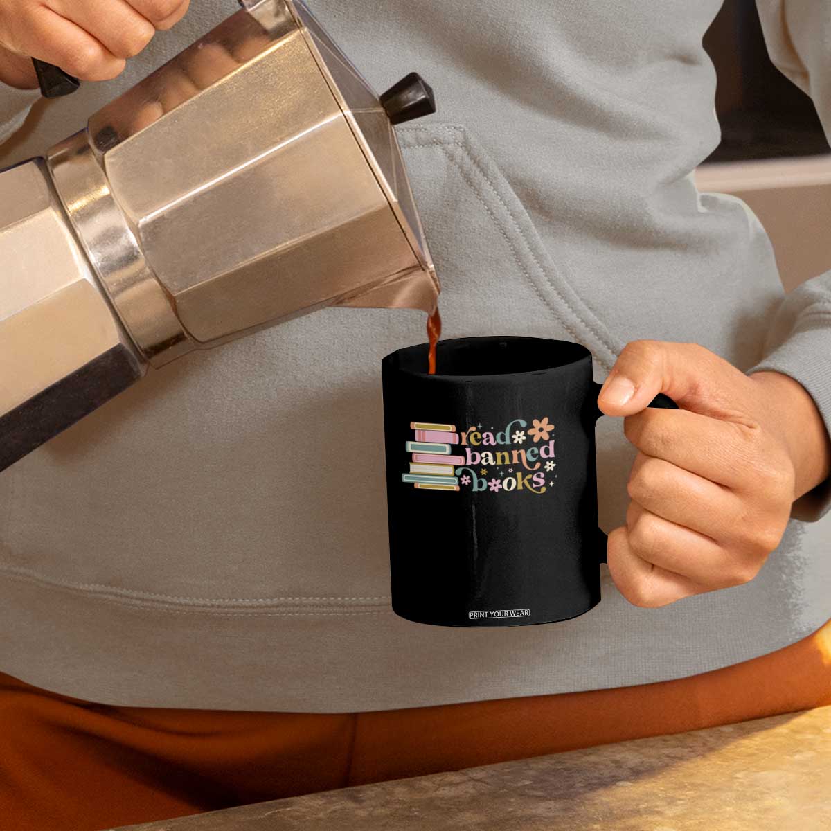 Vintage Read Banned Books Coffee Mug TS10 Print Your Wear