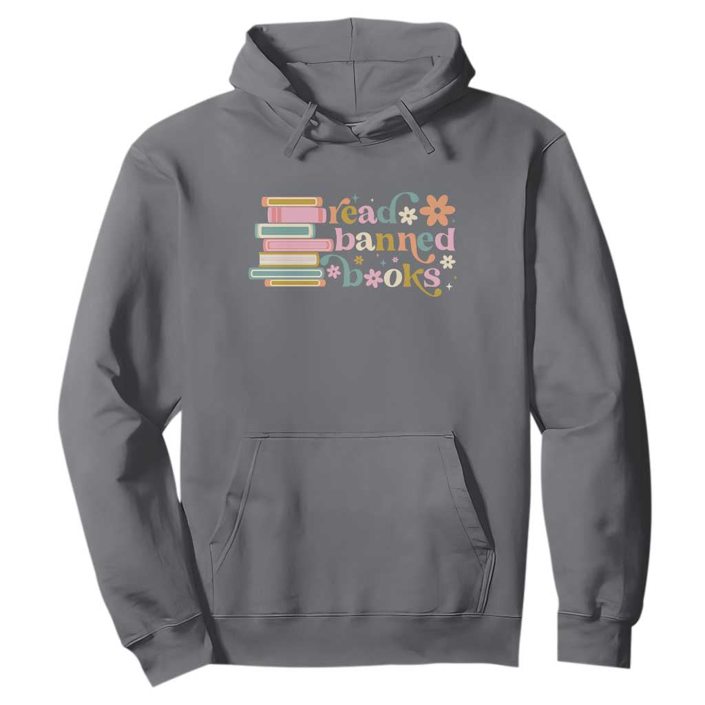 Vintage Read Banned Books Hoodie TS10 Charcoal Print Your Wear