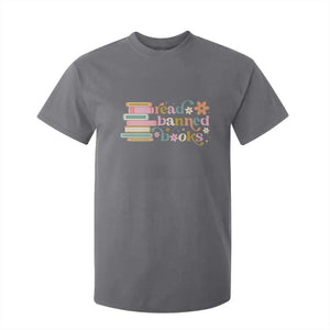 Vintage Read Banned Books T Shirt For Kid TS10 Charcoal Print Your Wear
