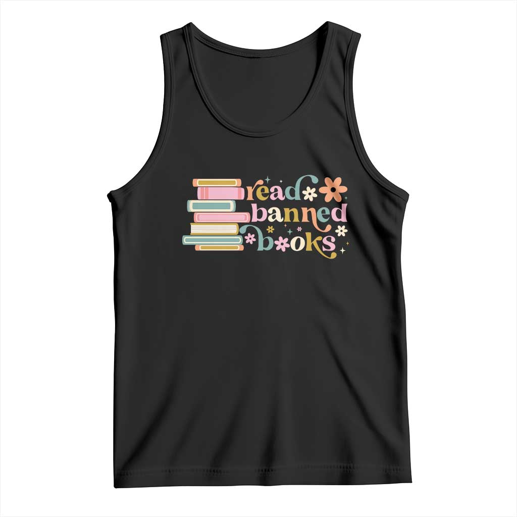 Vintage Read Banned Books Tank Top TS10 Black Print Your Wear