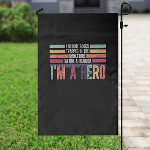 Book Lover Garden Flag I Rescue Books TS10 Print Your Wear