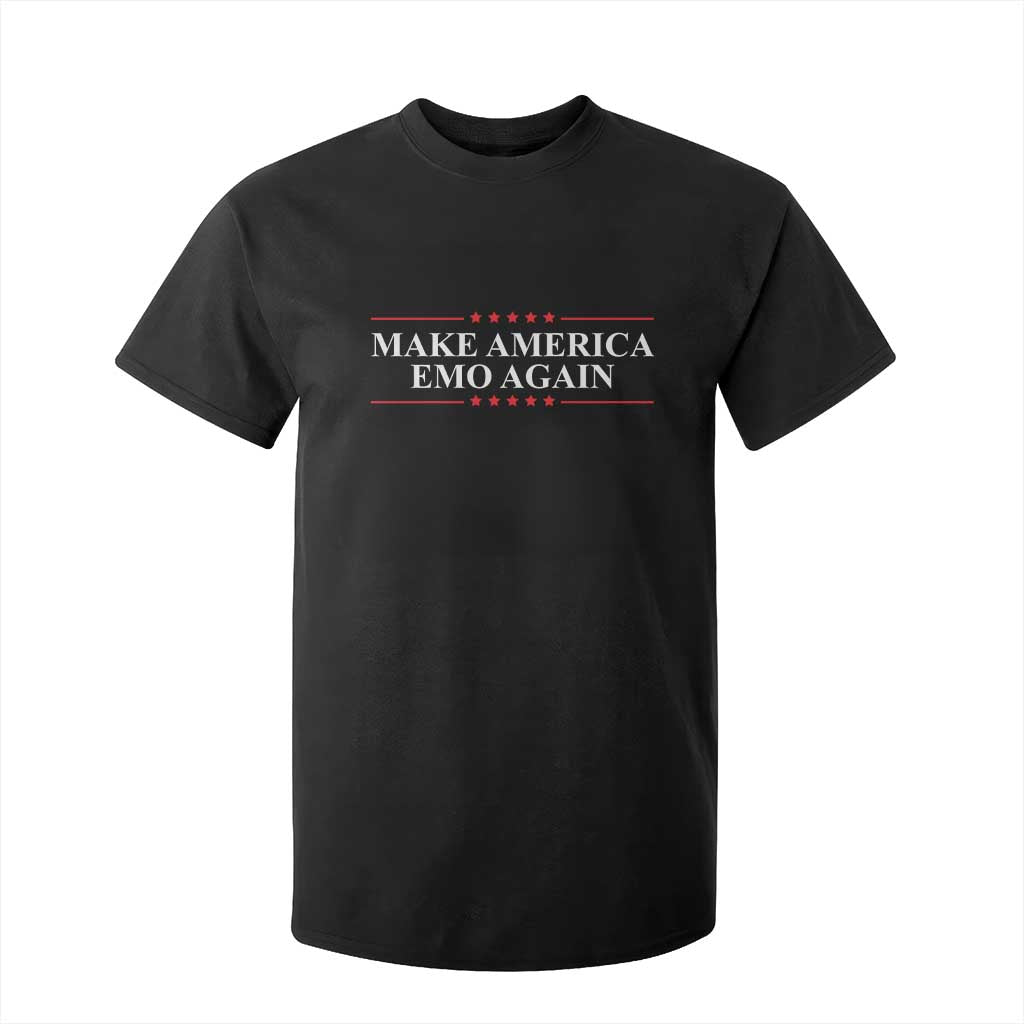 Make America Emo Again T Shirt For Kid Funny Goth Gothic US TS10 Black Print Your Wear