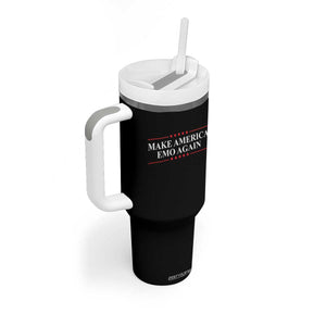 Make America Emo Again Tumbler With Handle Funny Goth Gothic US TS10 Print Your Wear