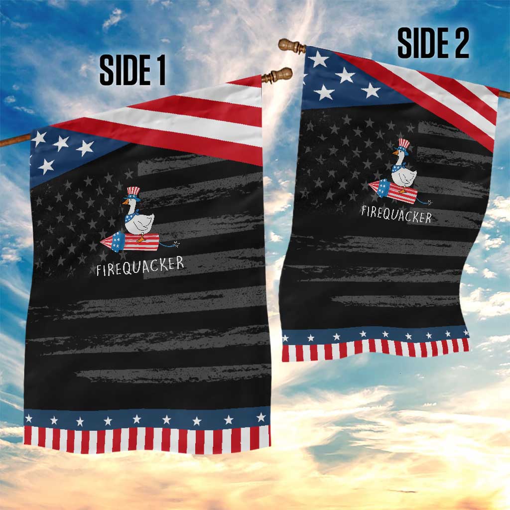 Funny July 4th Goose Garden Flag Patriotic Goose Firework Firequacker Independence Day TS10 Print Your Wear