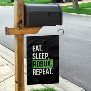 Eat Sleep Roblox Repeat Garden Flag Funny Video Game Lovers Gamers TS10 Print Your Wear