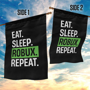 Eat Sleep Roblox Repeat Garden Flag Funny Video Game Lovers Gamers TS10 Print Your Wear