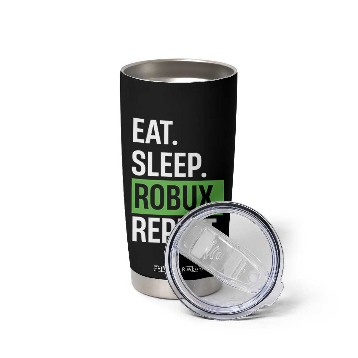 Eat Sleep Roblox Repeat Tumbler Cup Funny Video Game Lovers Gamers TS10 Print Your Wear