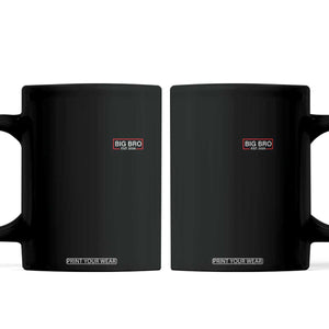Big Bro Est 2026 Coffee Mug Brother Announcement TS10 Black Print Your Wear