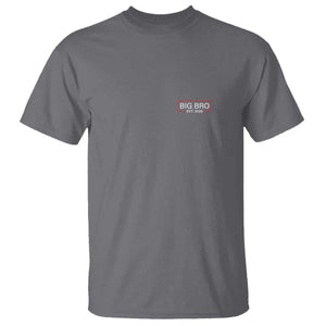 Big Bro Est 2026 T Shirt Brother Announcement TS10 Charcoal Print Your Wear