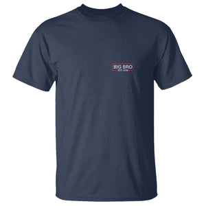 Big Bro Est 2026 T Shirt Brother Announcement TS10 Navy Print Your Wear