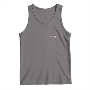 Big Bro Est 2026 Tank Top Brother Announcement TS10 Deep Heather Print Your Wear