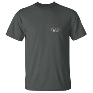 New Dad 2026 T Shirt First Fathers Day Promoted To Daddy Est 2026 TS10 Dark Heather Print Your Wear