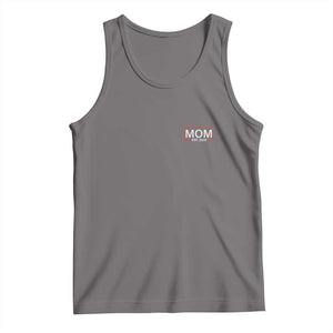 Mom Est 2026 Tank Top New Mama Pregnancy Reveal TS10 Deep Heather Print Your Wear
