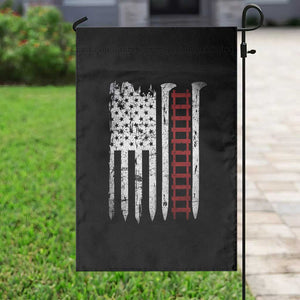 American Flag Railroad Garden Flag Railway Workers Track Spike Graphic TS10 Print Your Wear