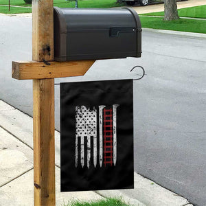 American Flag Railroad Garden Flag Railway Workers Track Spike Graphic TS10 Print Your Wear