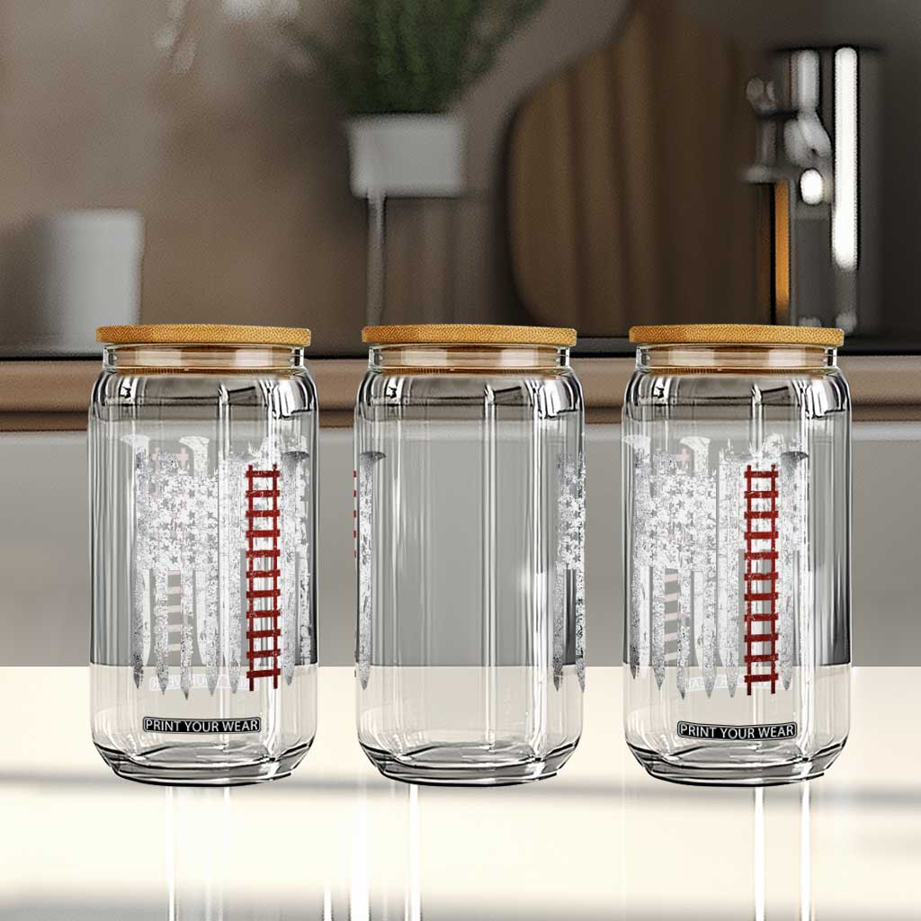 American Flag Railroad Glass Can Railway Workers Track Spike Graphic TS10 Print Your Wear