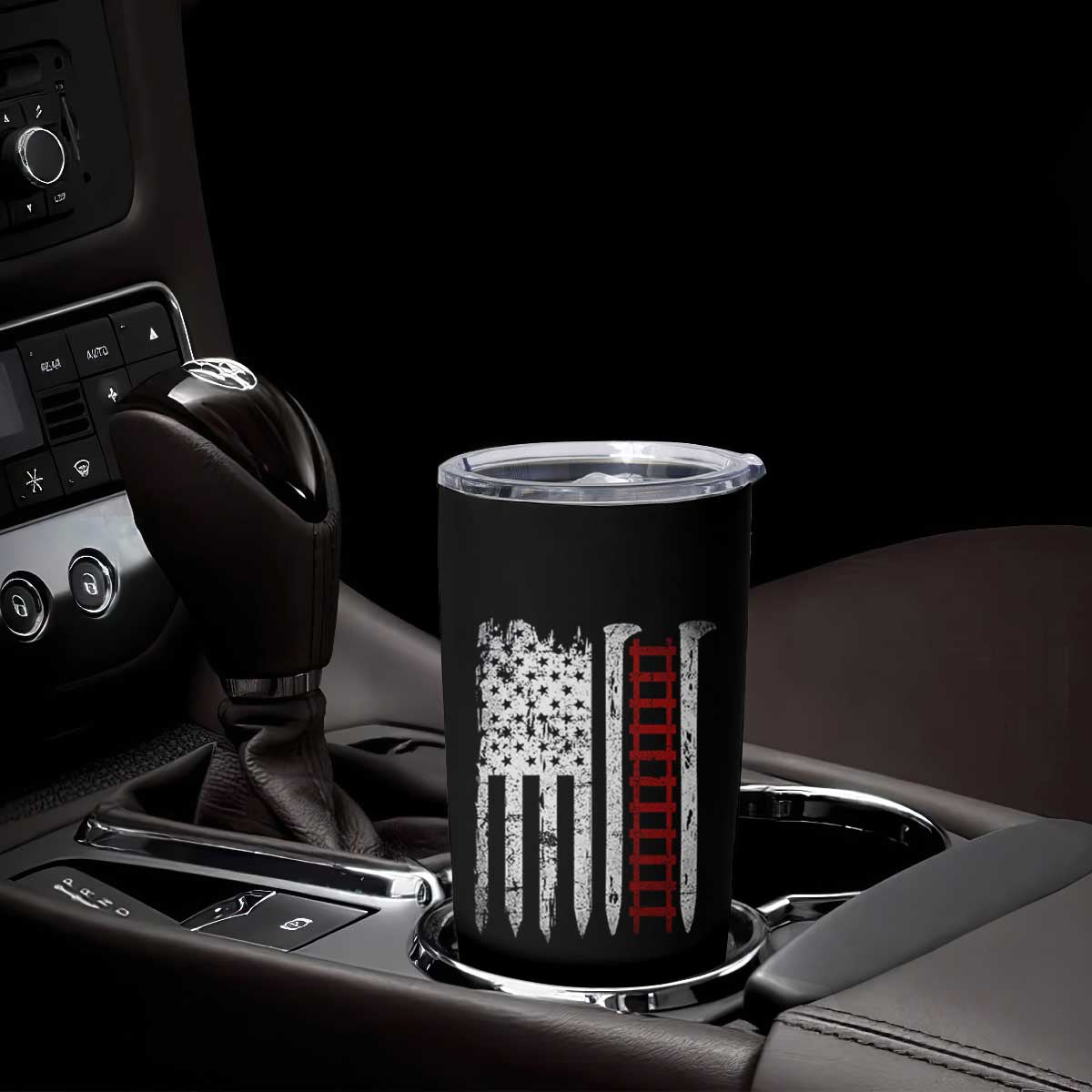 American Flag Railroad Tumbler Cup Railway Workers Track Spike Graphic TS10 Print Your Wear