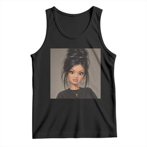 Funny Side Eye Doll Tank Top Stank Face Doll Girl Funny Meme