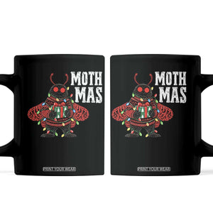 Merry Mothmas Cute Mothman Christmas Coffee Mug