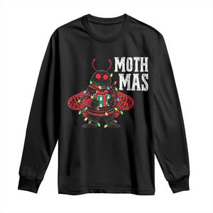 Merry Mothmas Cute Mothman Christmas Long Sleeve Shirt