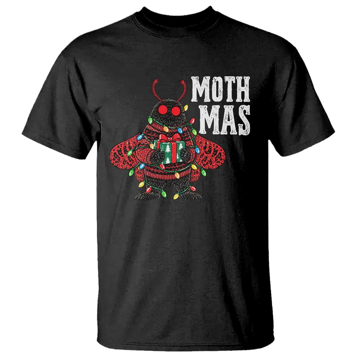 Merry Mothmas Cute Mothman Christmas T Shirt