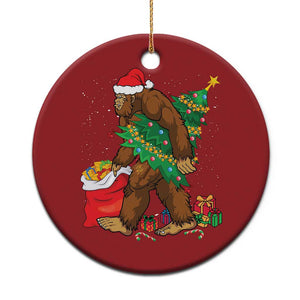 Bigfoot Christmas Christmas Ornament Believe Sasquatch Lovers Xmas Tree Lights TS10 Print Your Wear