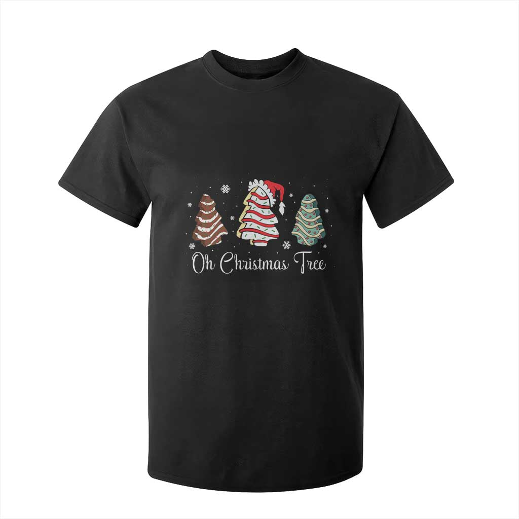 Funny Oh Christmas Tree Cakes T Shirt For Kid TS10 Black Print Your Wear