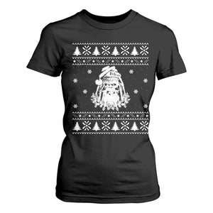 Bigfoot Santa Claus T Shirt For Women Funny Ugly Xmas Sasquatch Lovers TS10 Black Print Your Wear