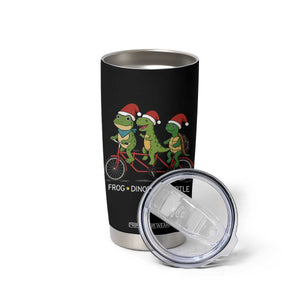 Subtle FDT Christmas Tumbler Cup Frog Dinosaur Turtle Political Satire TS10 Print Your Wear