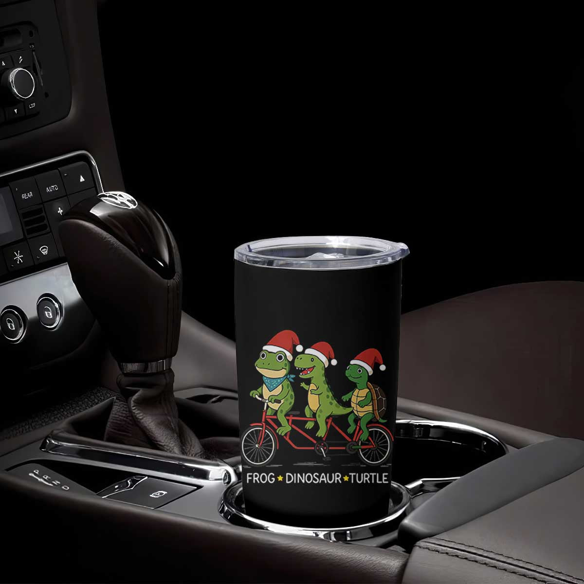 Subtle FDT Christmas Tumbler Cup Frog Dinosaur Turtle Political Satire TS10 Print Your Wear